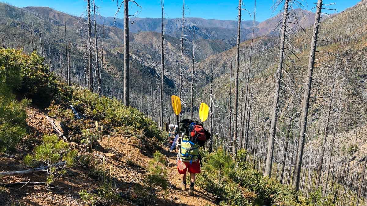 Hiking into the Upper Chetco River