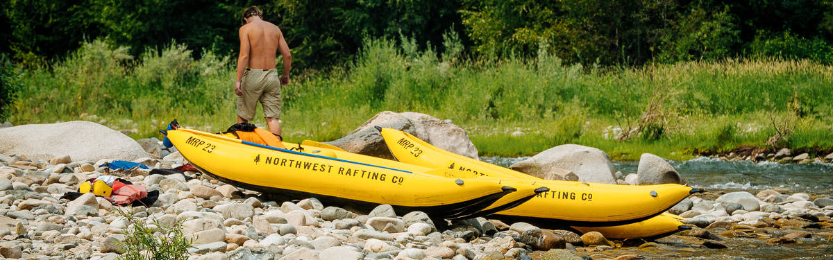 Inflatable Kayaks on the Middle Fork of the Salmon River