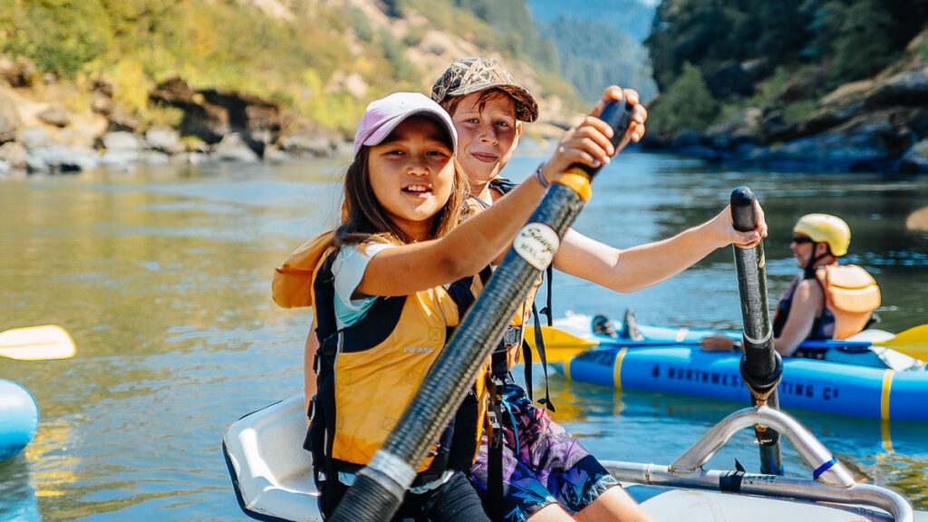 Kids on the Rogue River