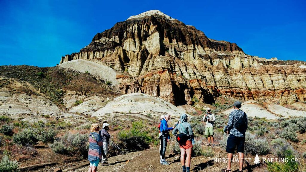 Beginning to hike up Lambert Dome