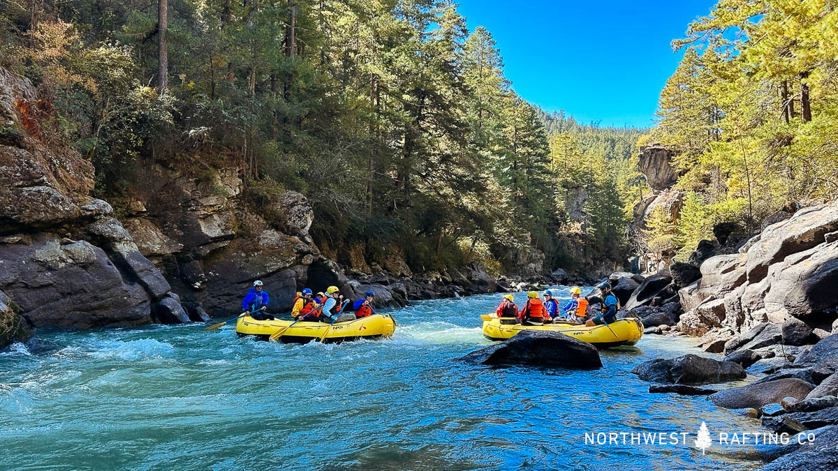 Rafting the Chamkar Chhu in Central Bhutan